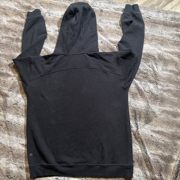 Lululemon All Yours Hoodie Terry In Women's Size Large Black - Picture 5 of 7
